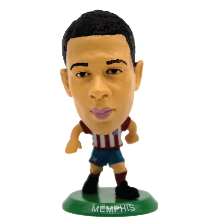Soccerstarz - Atletico Madrid - Memphis Depay - Home Kit (Classic Kit) /Figures