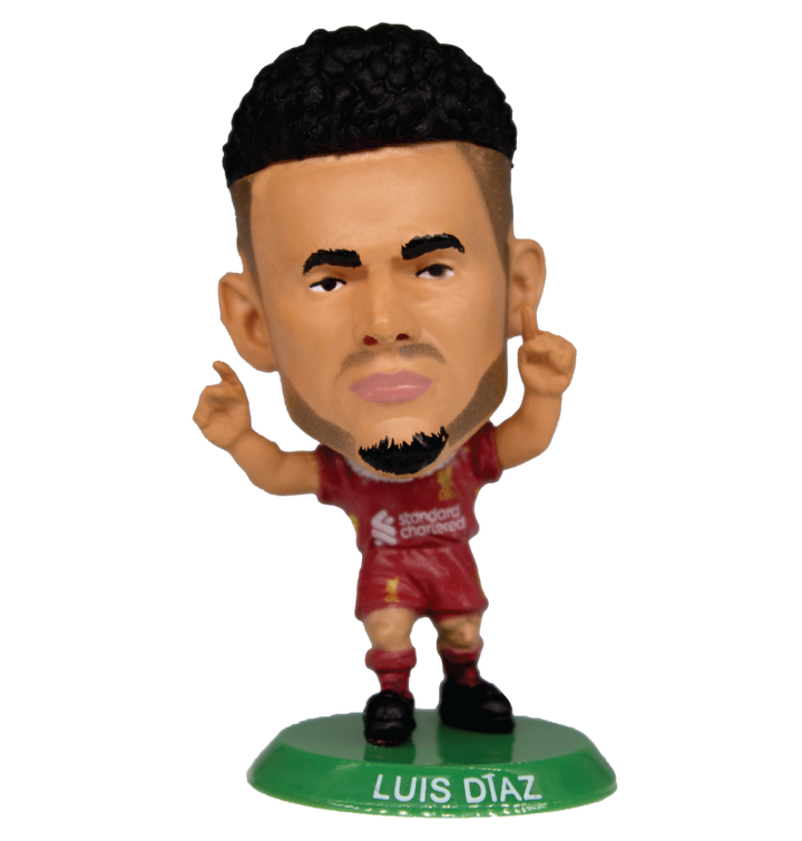 Soccerstarz - Maillot domicile Liverpool Luis Diaz (version 2025) / Figurines