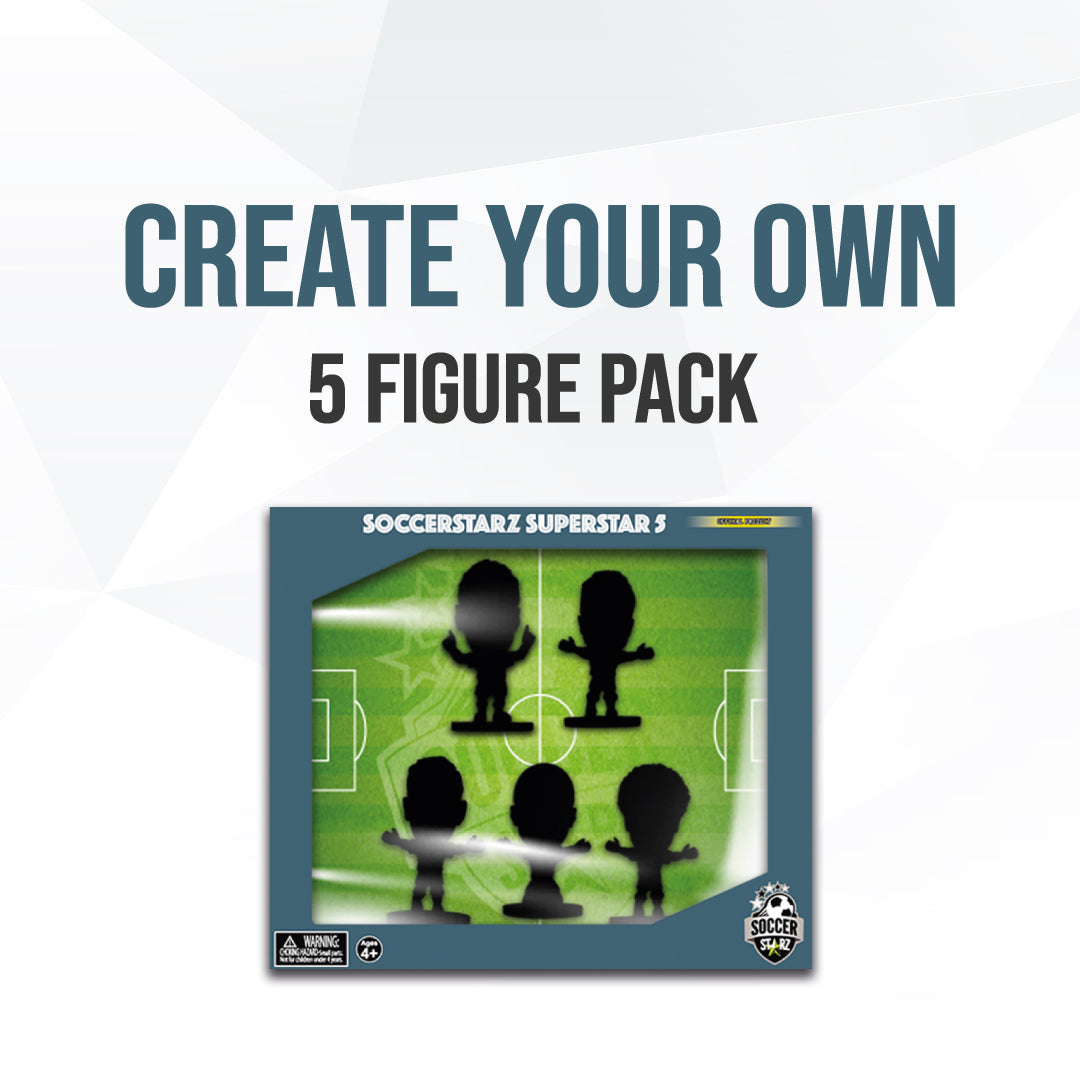 Soccerstarz Create Your Own 5 Pack! Packaging - FREE Packaging