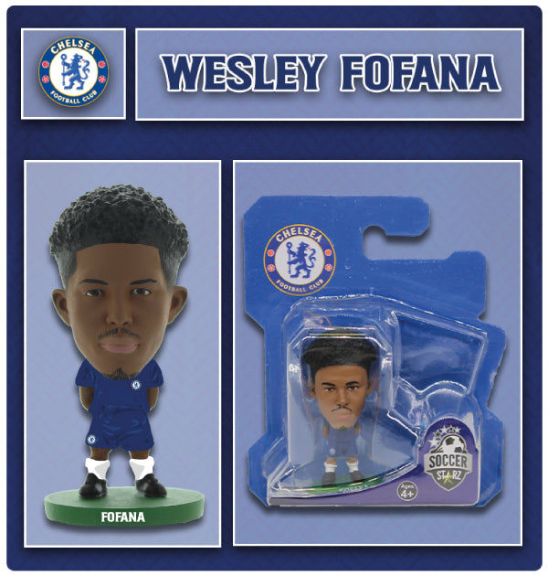 Soccerstarz - Chelsea - Wesley Fofana - Home Kit (Classic Kit)