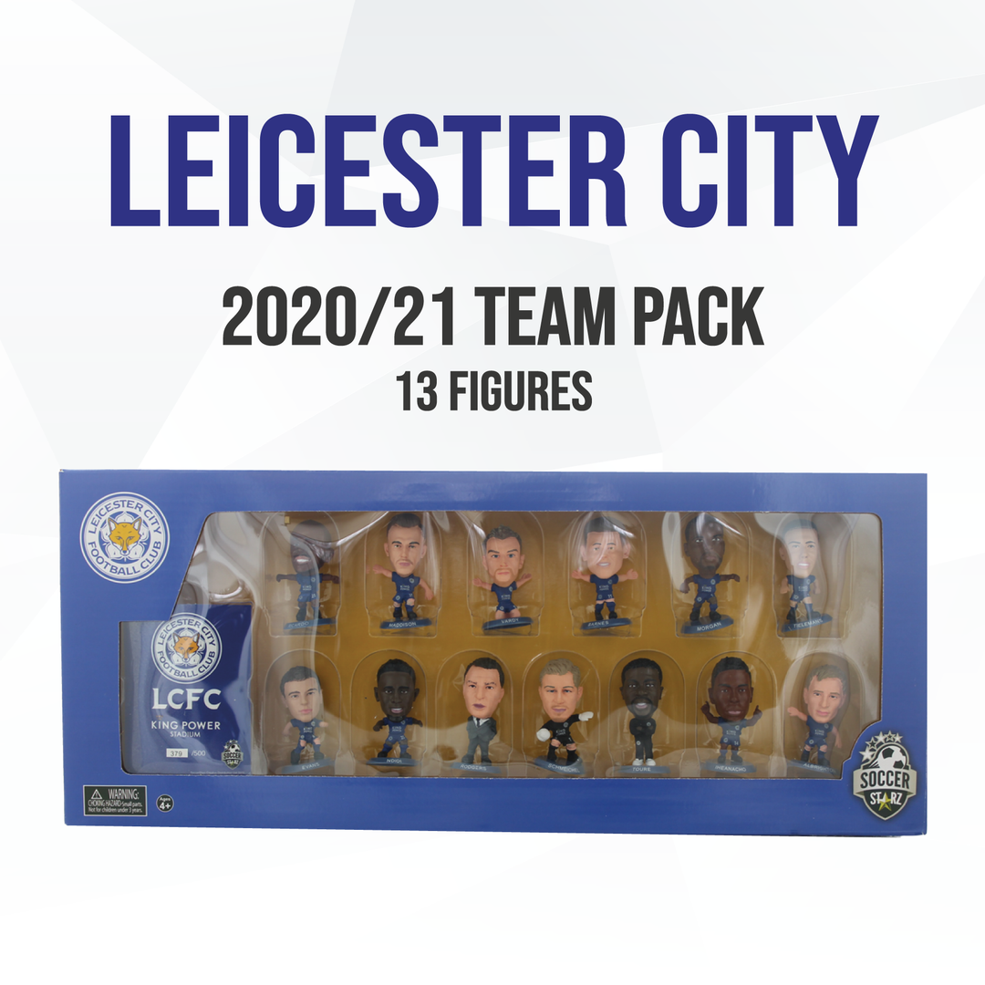 Soccerstarz - Leicester City Team Pack 13 figure (2020/21 Version Classic Kit)
