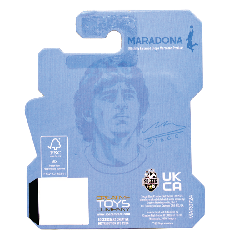 Soccerstarz - Diego Maradona (Selección Nacional) - Equipación Local (Equipación Clásica) / Figuras