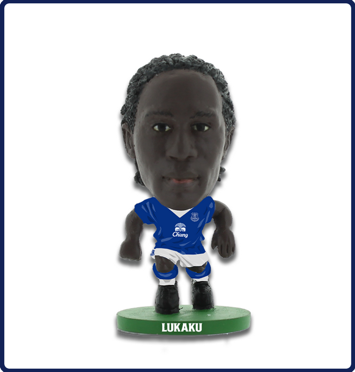 Soccerstarz - Everton - Romelu Lukaku - Home Kit (2016 version)
