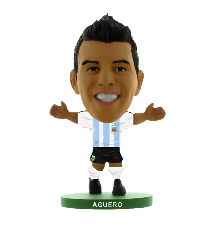 Soccerstarz - Argentina - Sergio Aguero - Home Kit
