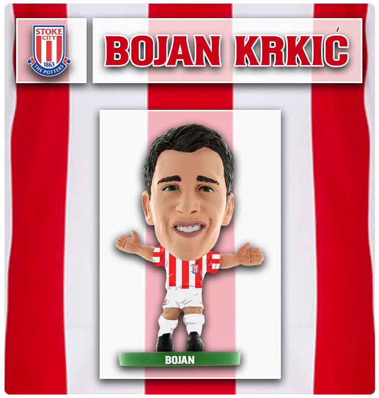 Soccerstarz - Stoke City - Bojan Krkic - Home Kit