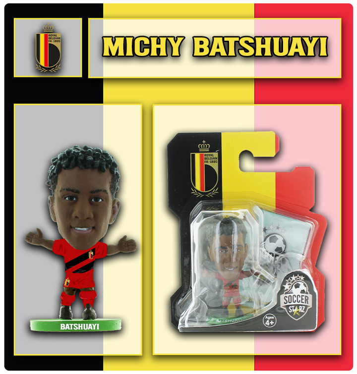 Soccerstarz - Belgium - Michy Batshuayi - Home Kit
