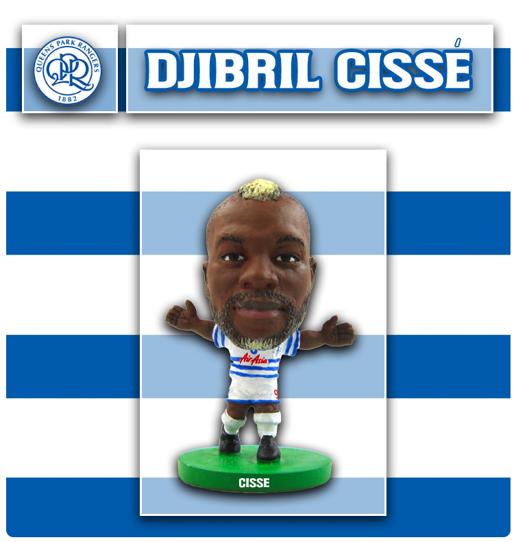 Soccerstarz - QPR - Djibril Cisse - Home Kit