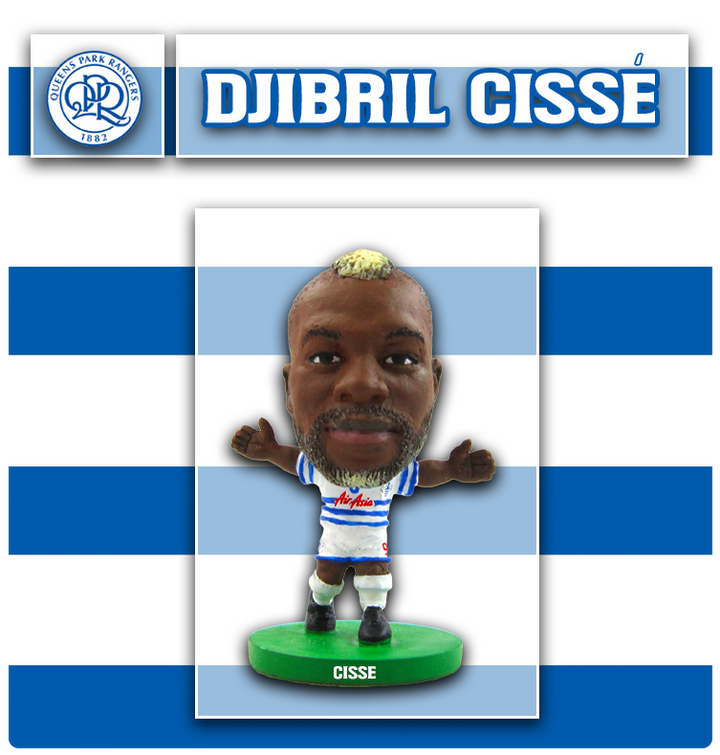 Soccerstarz - QPR - Djibril Cisse - Home Kit