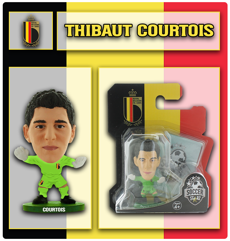 Rare Corinthians Footballplayer  Courtois  Soccerstarz Fig Stamp MINT