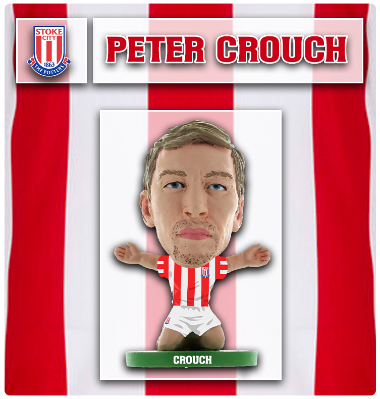 Soccerstarz - Stoke City - Peter Crouch - Home Kit