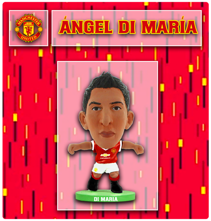 Soccerstarz - Manchester United - Angel Di Maria - Home Kit