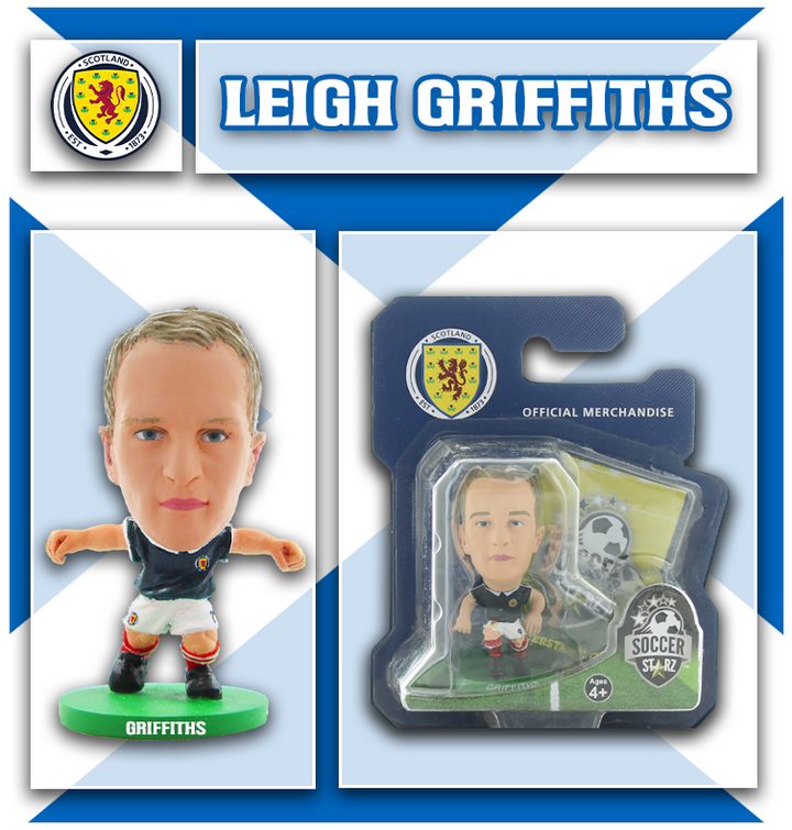 Soccerstarz - Scotland - Leigh Griffiths - Home Kit