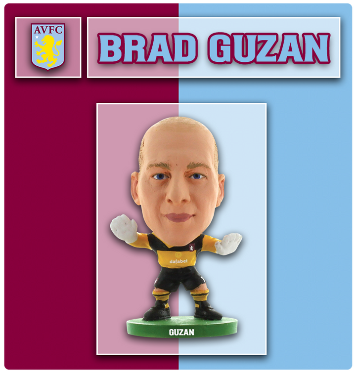 Soccerstarz - Aston Villa - Brad Guzan - Home Kit