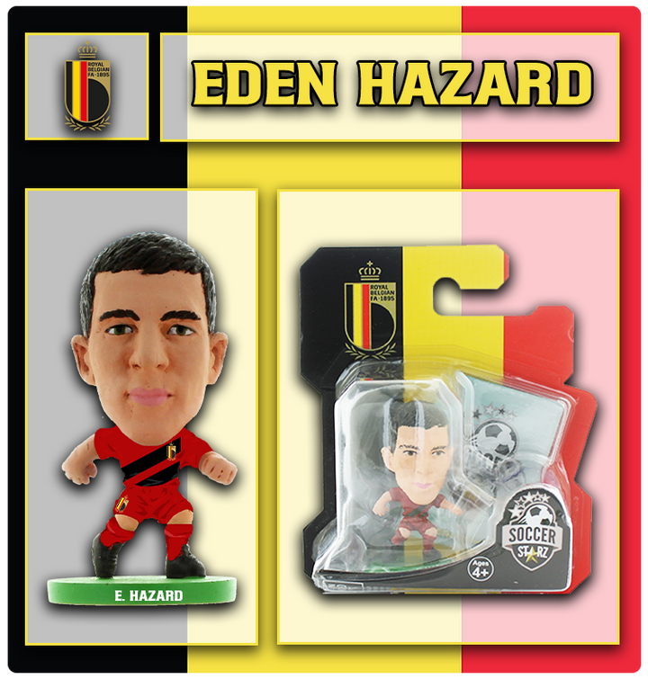 Soccerstarz - Belgium - Eden Hazard - Home Kit