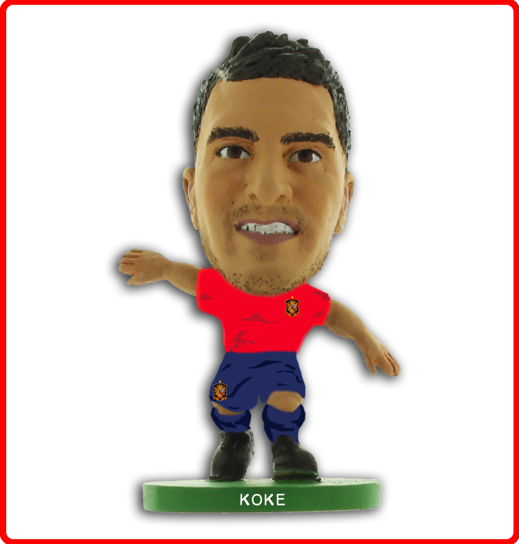 Soccerstarz - Spain - Koke - Home Kit