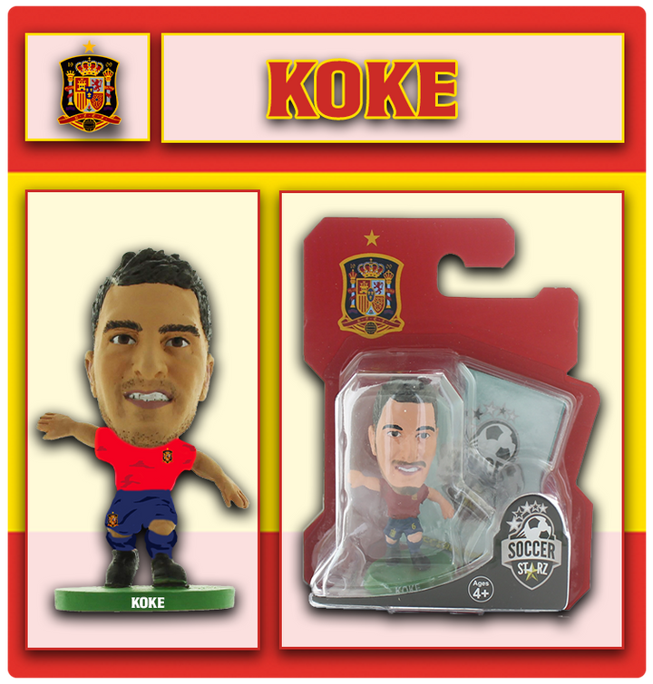 Soccerstarz - Spain - Koke - Home Kit