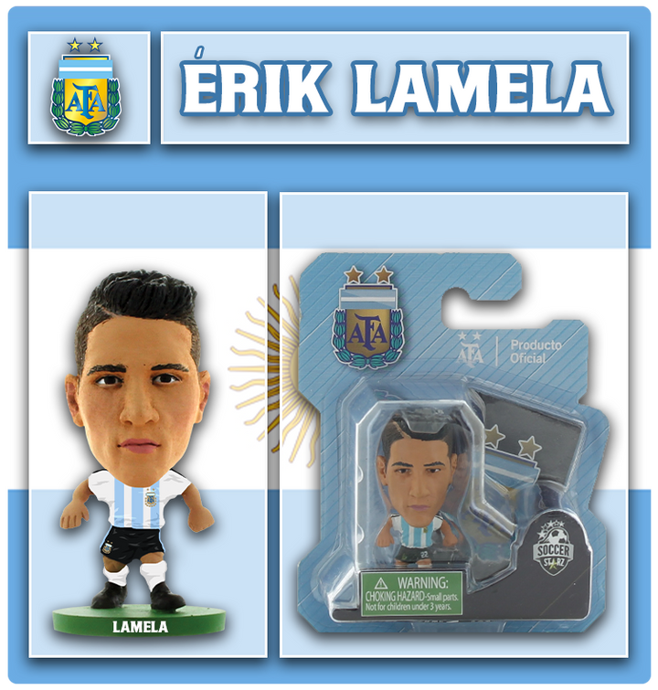 Soccerstarz - Argentina - Erik Lamela - Home Kit