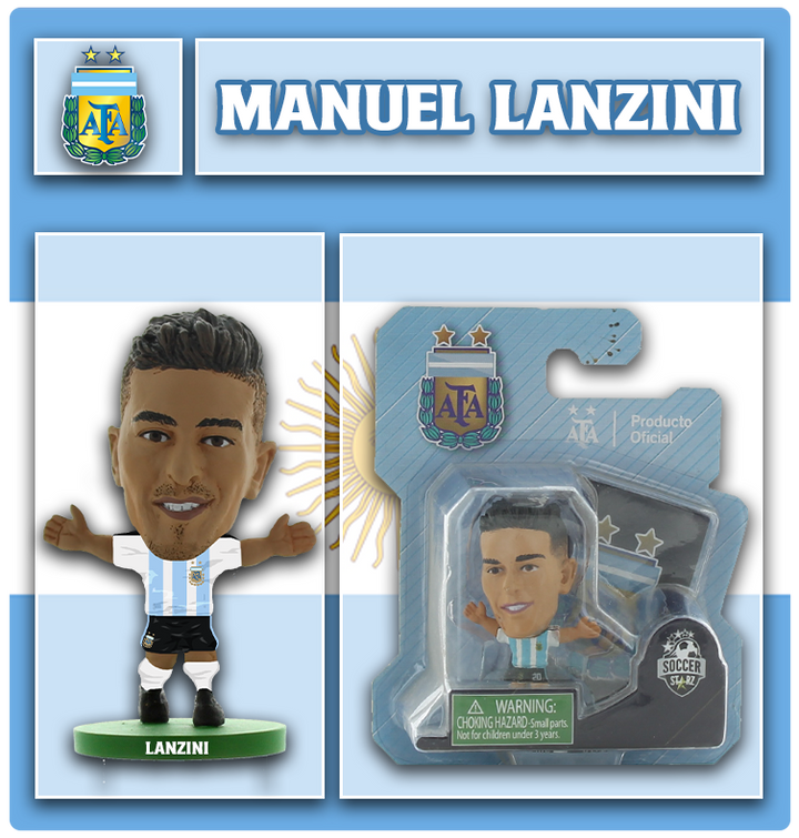 Soccerstarz - Argentina - Manuel Lanzini - Camiseta de local