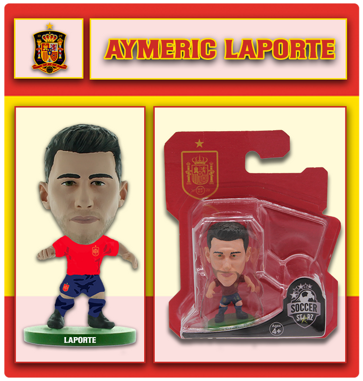 Soccerstarz - Spain - Aymeric Laporte - Home Kit