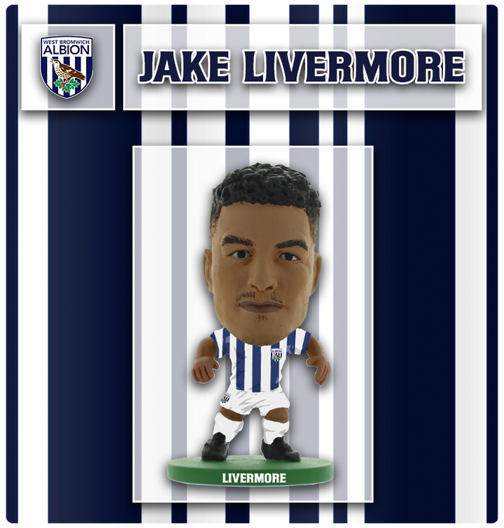 Soccerstarz - West Brom - Jake Livermore - Home Kit