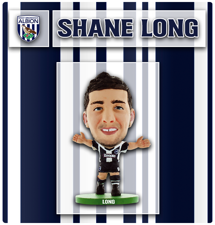 Soccerstarz - West Brom - Shane Long - Home Kit