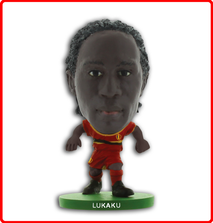 Soccerstarz - Belgium - Romelu Lukaku - Home Kit
