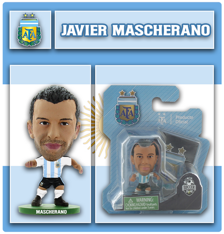 Soccerstarz - Argentina - Javier Mascherano - Home Kit