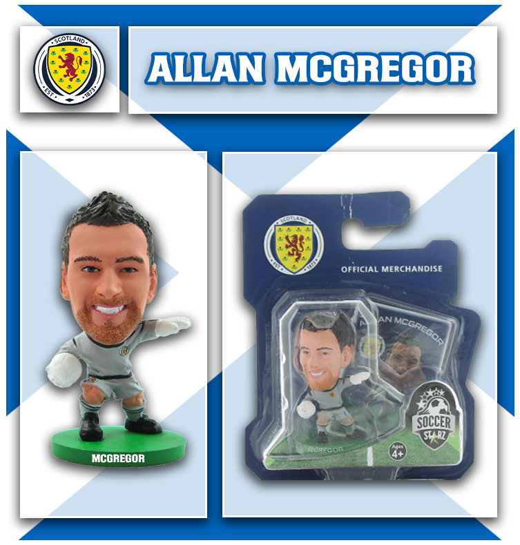 Soccerstarz - Scotland - Allan McGregor - Home Kit