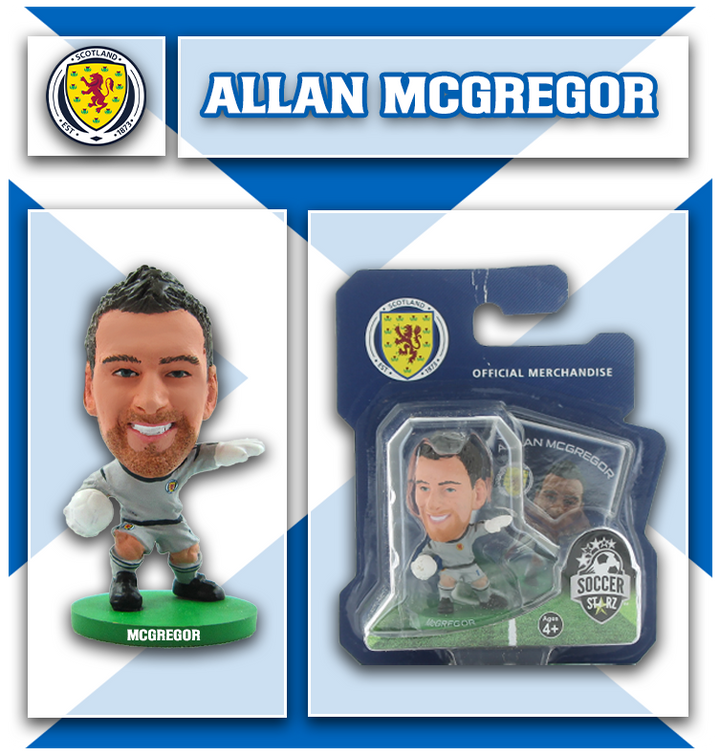 Soccerstarz - Scotland - Allan McGregor - Home Kit