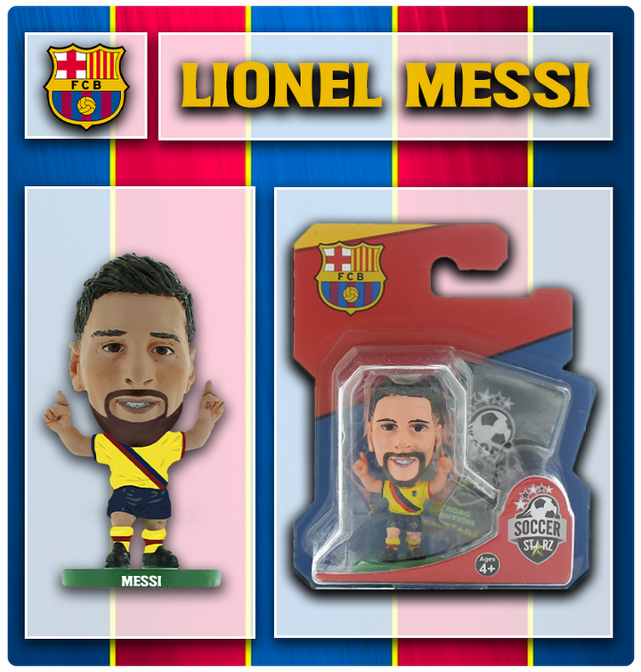 Soccerstarz - Barcelona - Lionel Messi - Away Kit