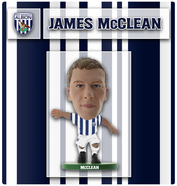 Soccerstarz - West Brom - James McClean - Home Kit