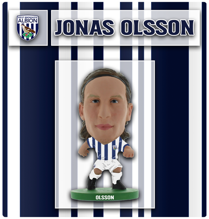 Soccerstarz - West Brom - Jonas Olsson - Home Kit