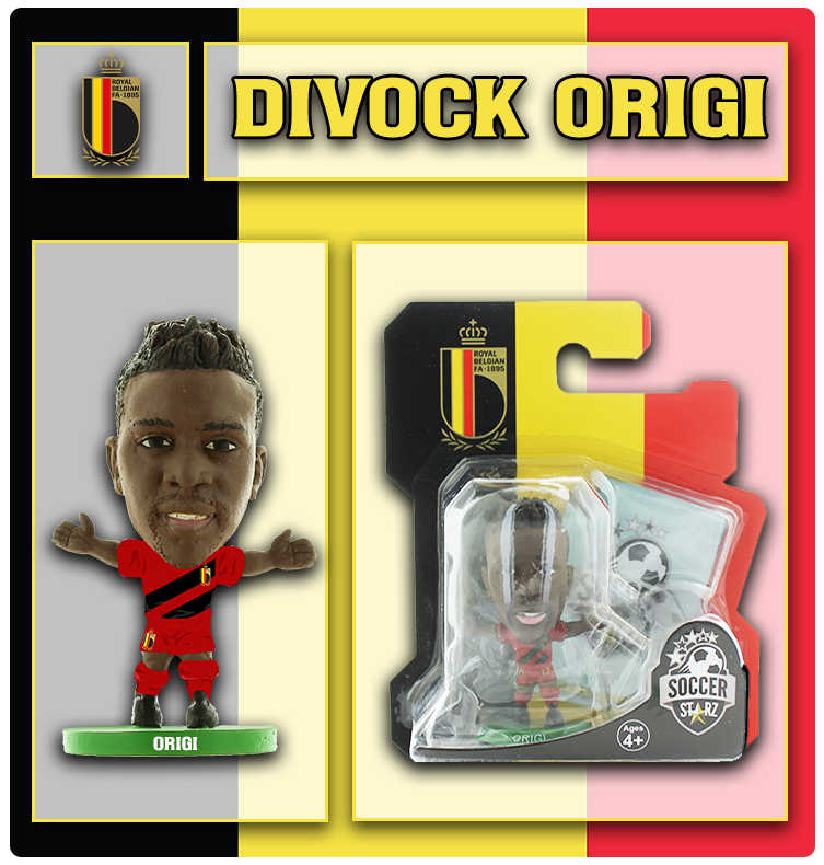 Soccerstarz - Belgium - Divock Origi - Home Kit
