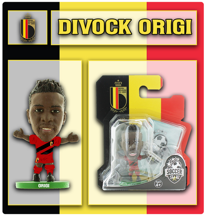 Soccerstarz - Belgium - Divock Origi - Home Kit