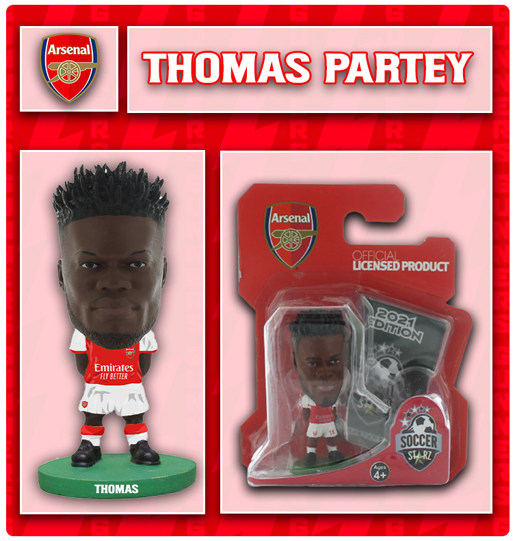 Thomas Partey - Arsenal - Home Kit – The Official SoccerStarz Shop