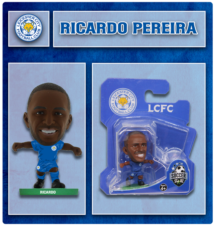 Soccerstarz - Leicester City - Ricardo Pereira - Home Kit (New Classic)