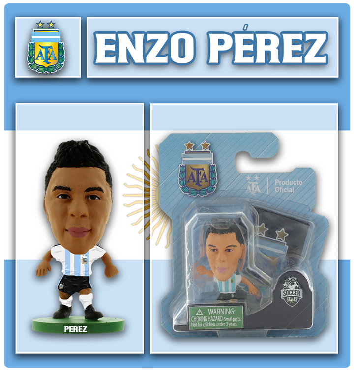 Soccerstarz - Argentina - Enzo Pérez - Camiseta de local