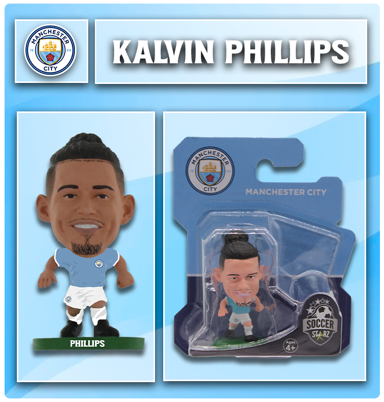 Soccerstarz - Manchester City - Kalvin Phillips - Home Kit