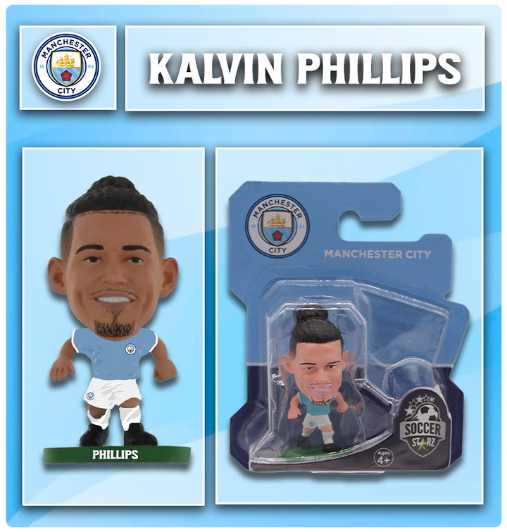 Soccerstarz - Manchester City - Kalvin Phillips - Home Kit