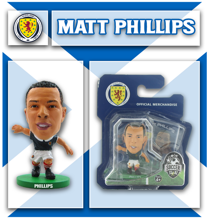 Soccerstarz - Scotland - Matt Phillips - Home Kit