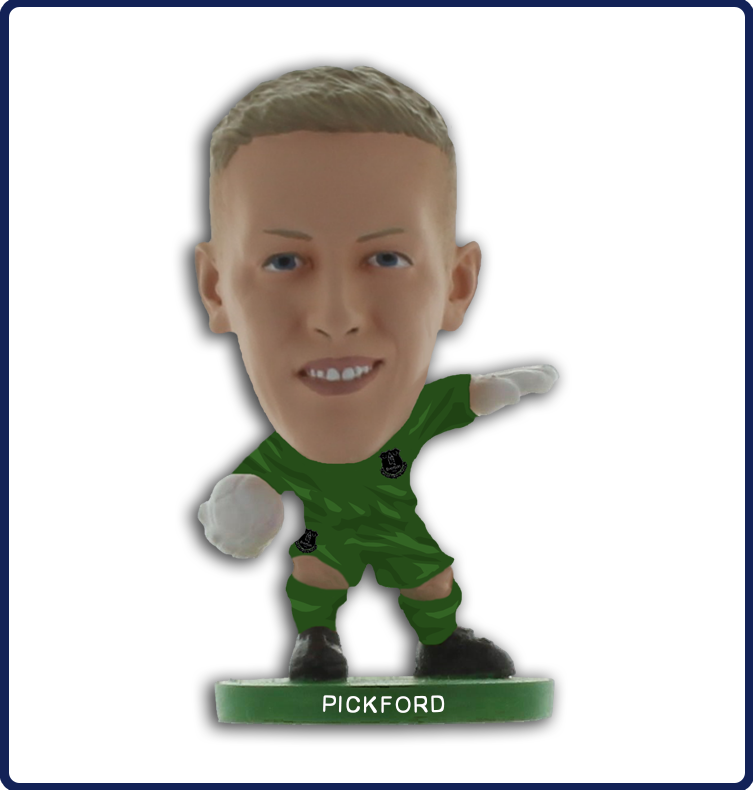Soccerstarz - Everton - Jordan Pickford - Home Kit