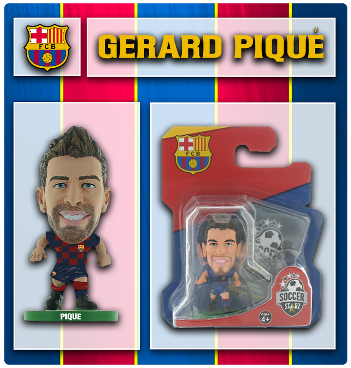 Soccerstarz - Barcelona - Gerard Pique - Home Kit