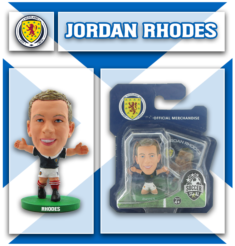 Soccerstarz - Scotland - Jordon Rhodes - Home Kit