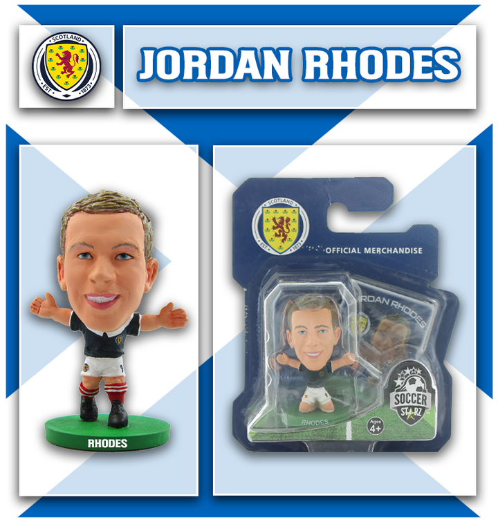 Soccerstarz - Scotland - Jordon Rhodes - Home Kit