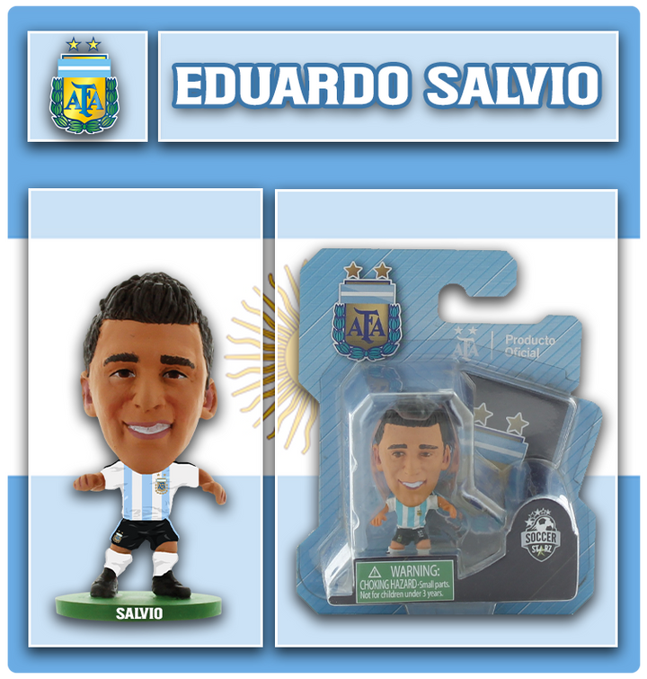 Soccerstarz - Argentina - Eduardo Salvio - Home Kit