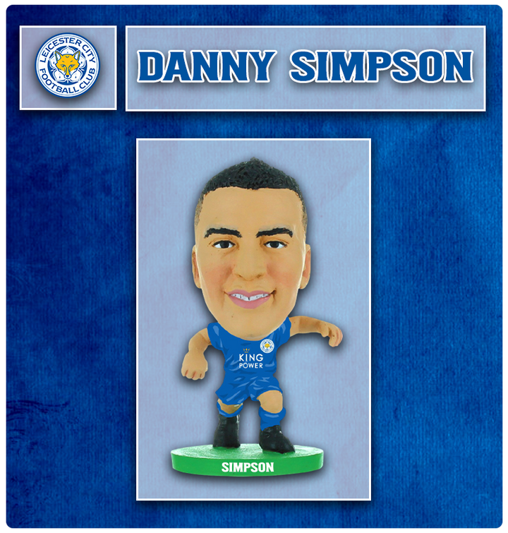 Soccerstarz - Leicester City - Danny Simpson - Home Kit
