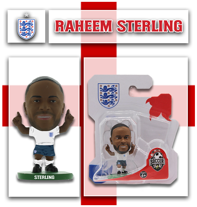 Soccer Starz - England Raheem Sterling Figurine