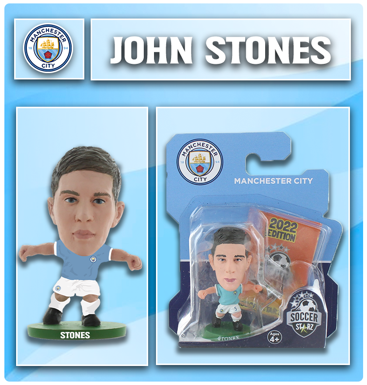 Soccerstarz - Manchester City - John Stones - Home Kit