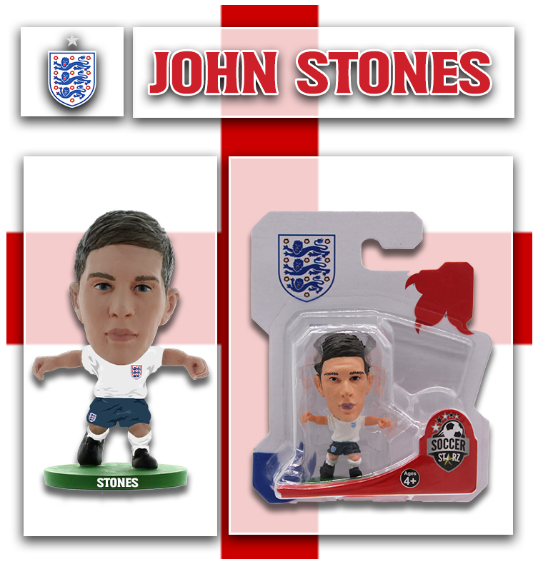 Soccerstarz - England - John Stones - Home Kit