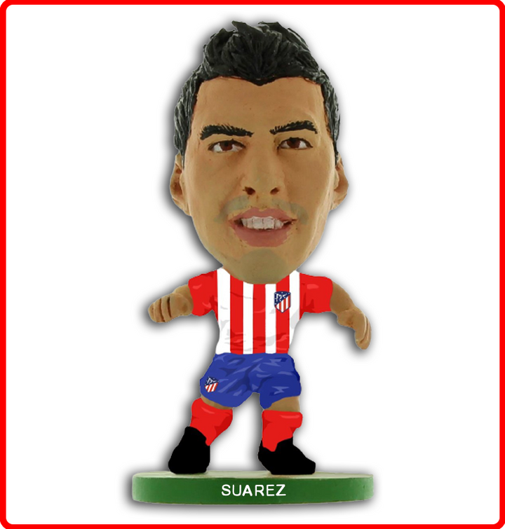 Soccerstarz - Atlético de Madrid - Luis Suárez - Equipación local